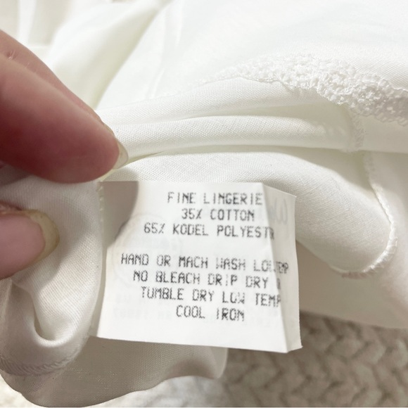 Wonder Maid Vintage Full Slip Fine Lingerie with Lace Trim Size 34 - Picture 10 of 10